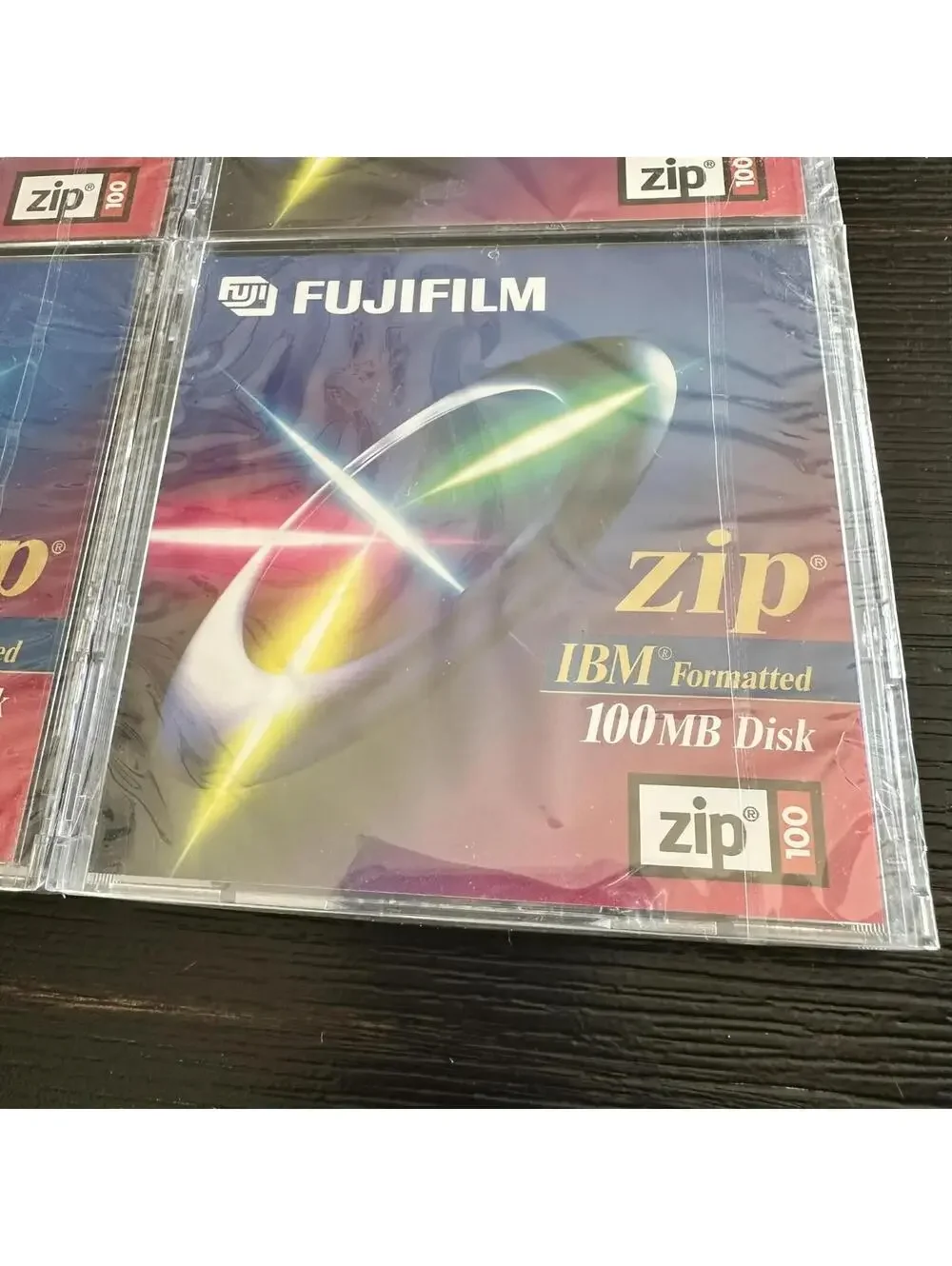 Fujifilm Zip 100MB IBM Formatted Disk Lot Of 4 New Sealed ZIP100